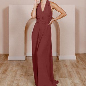 Revelry Devan Convertible Chiffon Dress